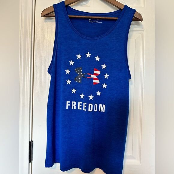 Under Armour Heat Gear Loose Freedom Women’s Tank Size Small - Picture 1 of 5